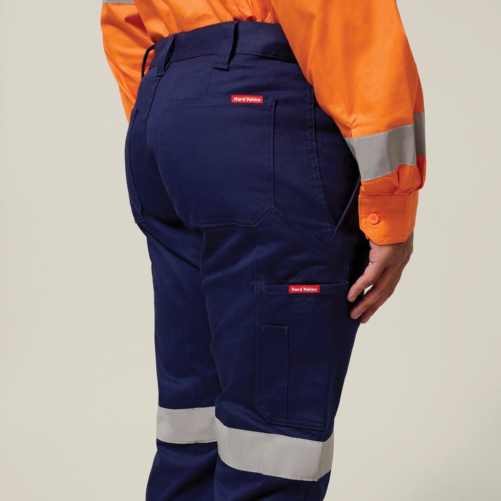 Cargo Cuffed Pant With Tape
