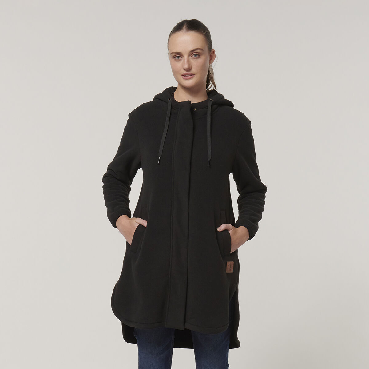 Women's Longline Zoodie | Hard Yakka New Zealand