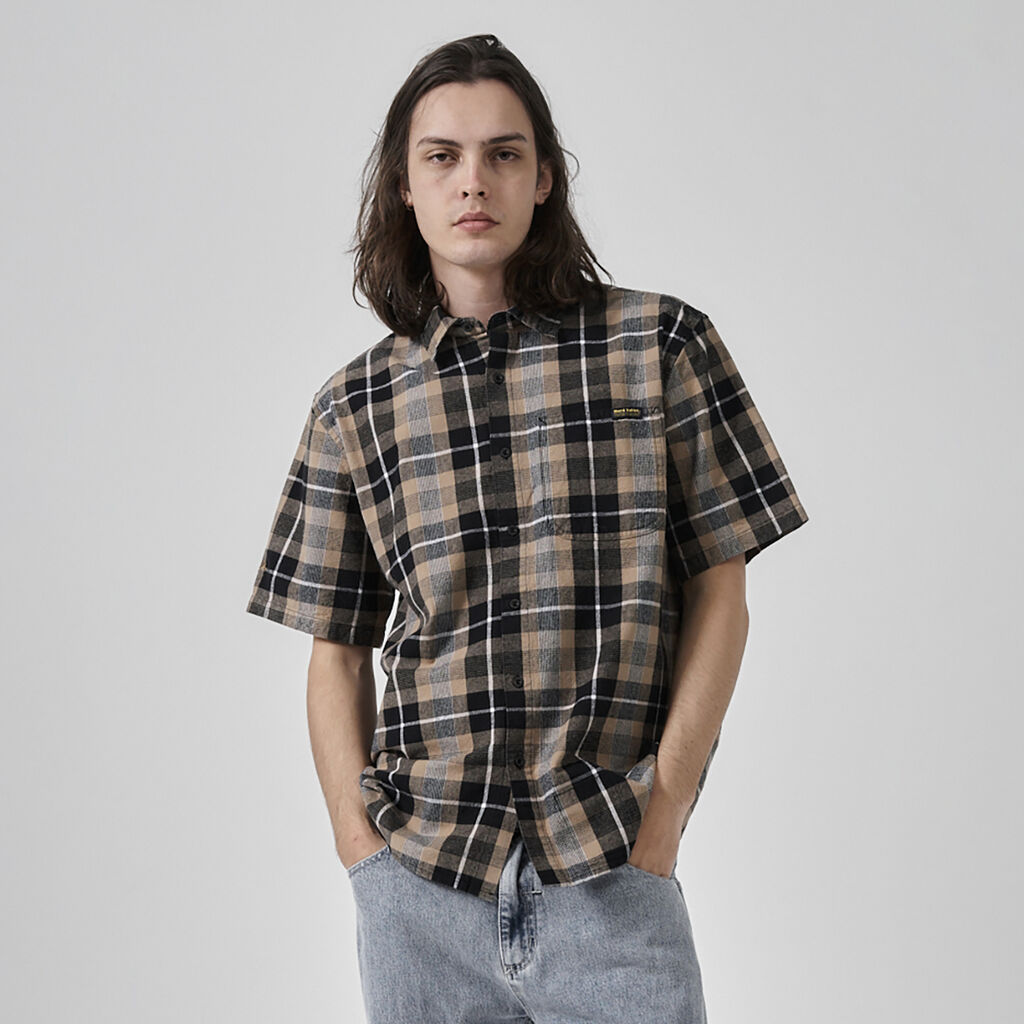 Hard Yakka x Thrills Oversize Plaid Work Shirt