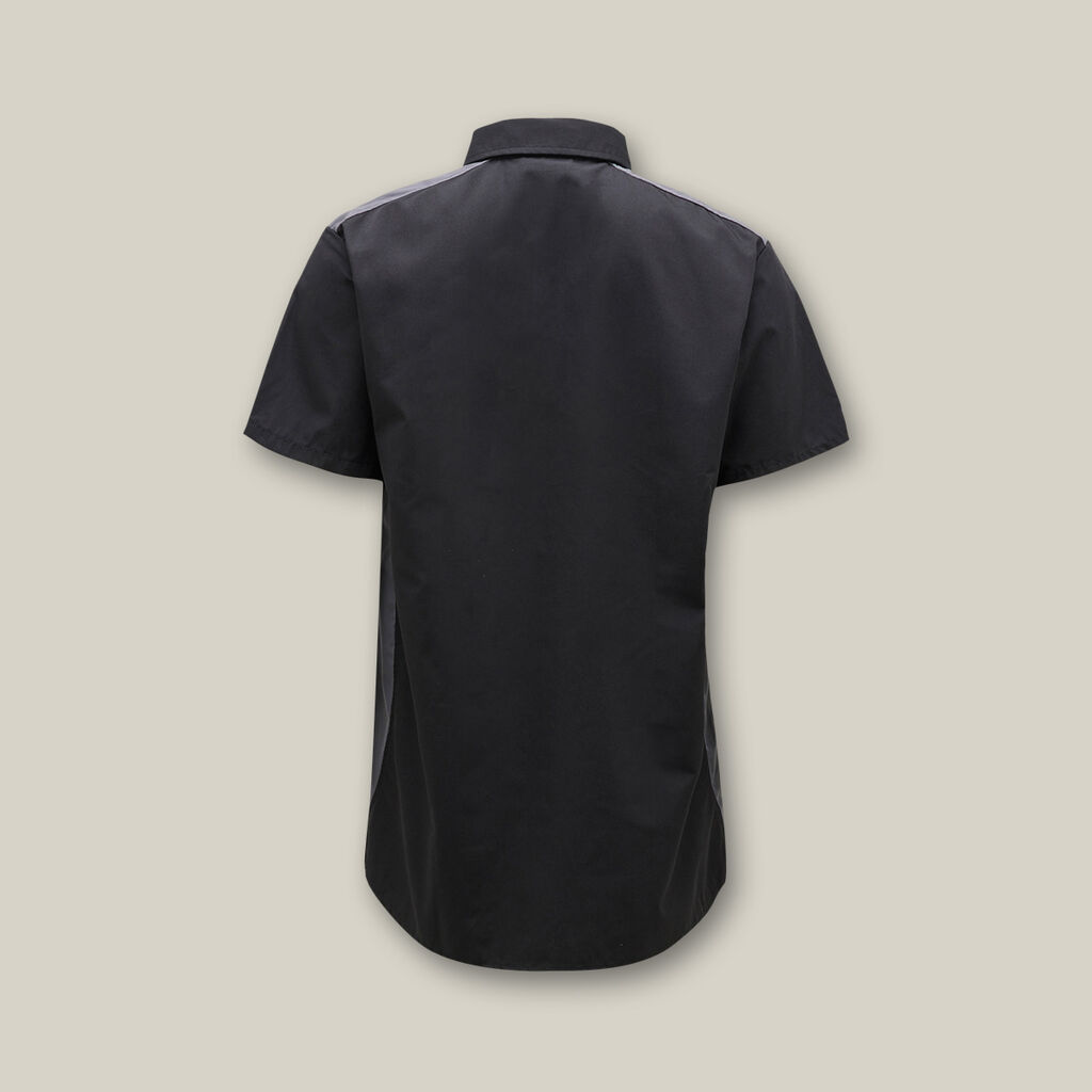 Shirt Contrast Lightweight PC Short Sleeve Dome