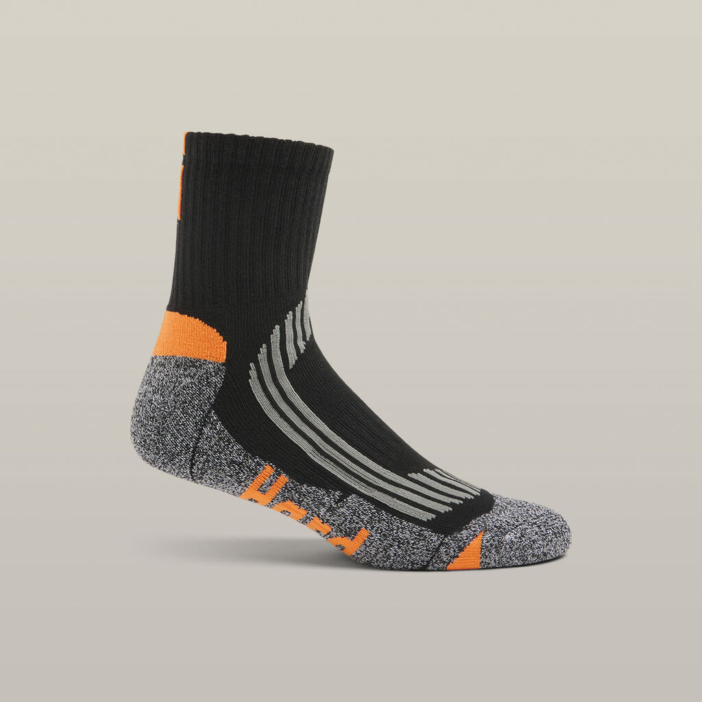 Core Coolmax Padded Quarter Crew Sock - 2 Pack
