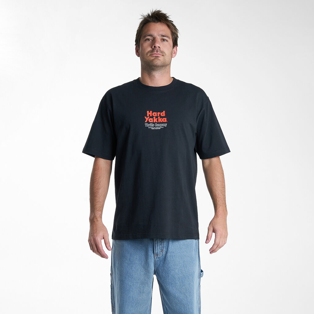 Hard Yakka X Thrills Stacked Oversize Tee