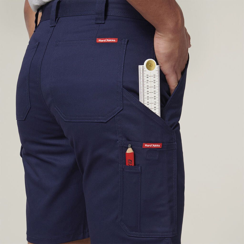 Core Relaxed Fit Stretch Cotton Work Cargo Short