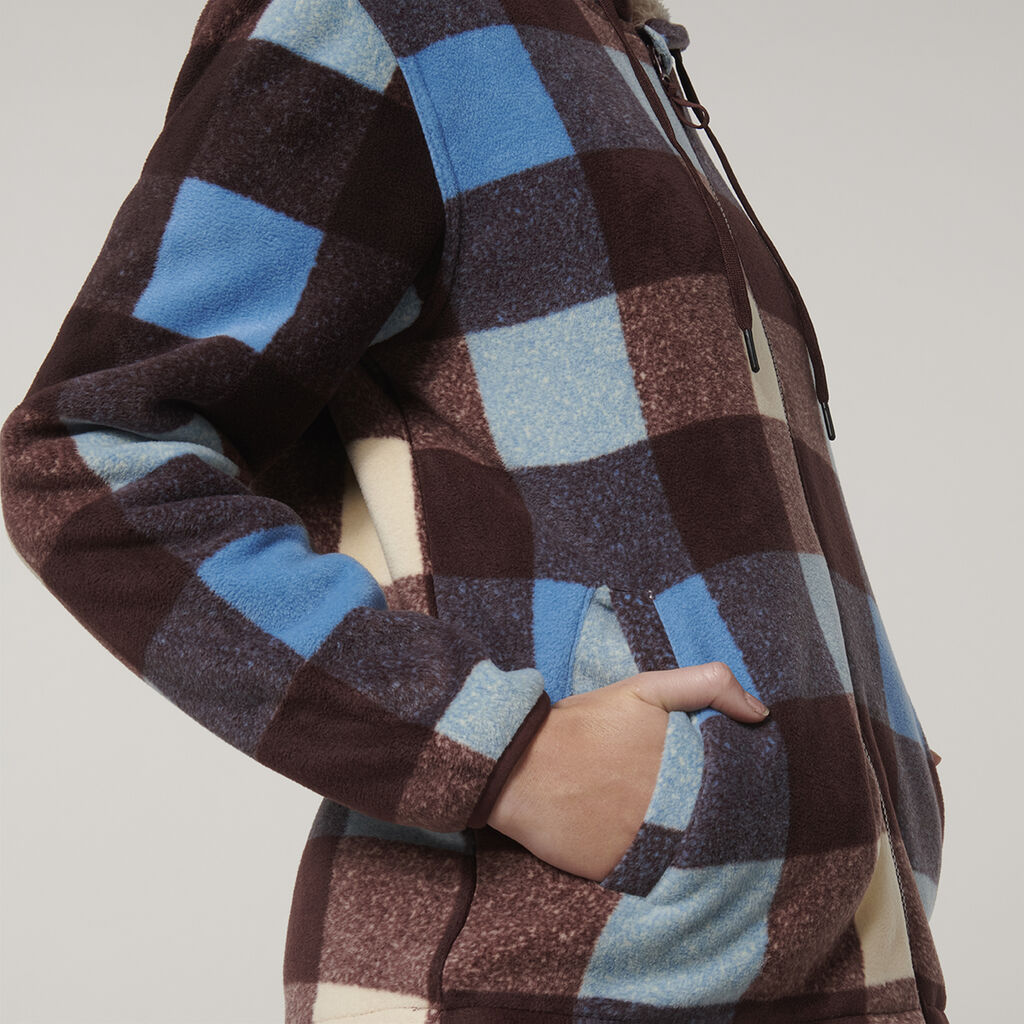 Womens Check Zoodie