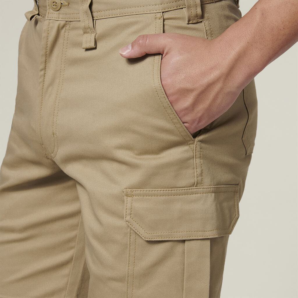 Core Relaxed Fit Stretch Cotton Work Cargo Short
