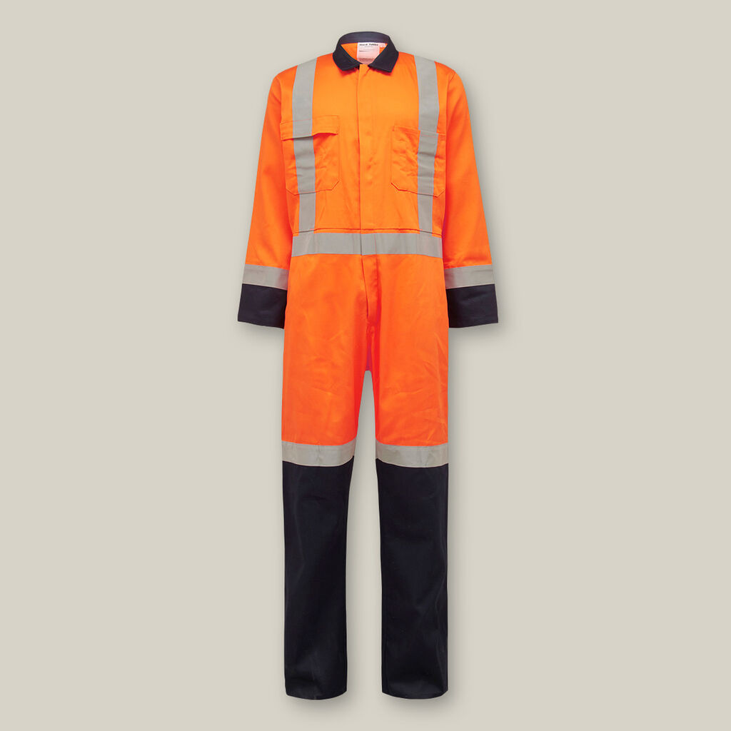 Lightweight Cotton Hi-Vis Transit Overall With Zip image number null