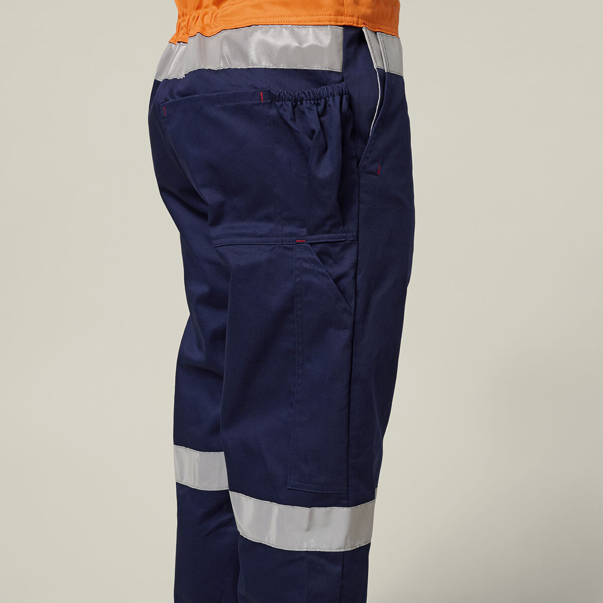 Shop the 2Tone Drill Action Back Taped Overall | Hard Yakka
