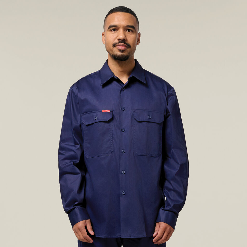 Cotton Drill Long Sleeve Shirt