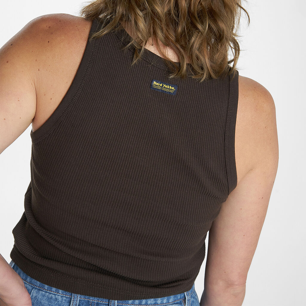 Hard Yakka X Thrills Ribbed Plunge Tank