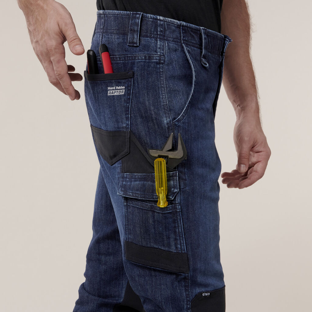 Raptor Cuff  Denim Jean