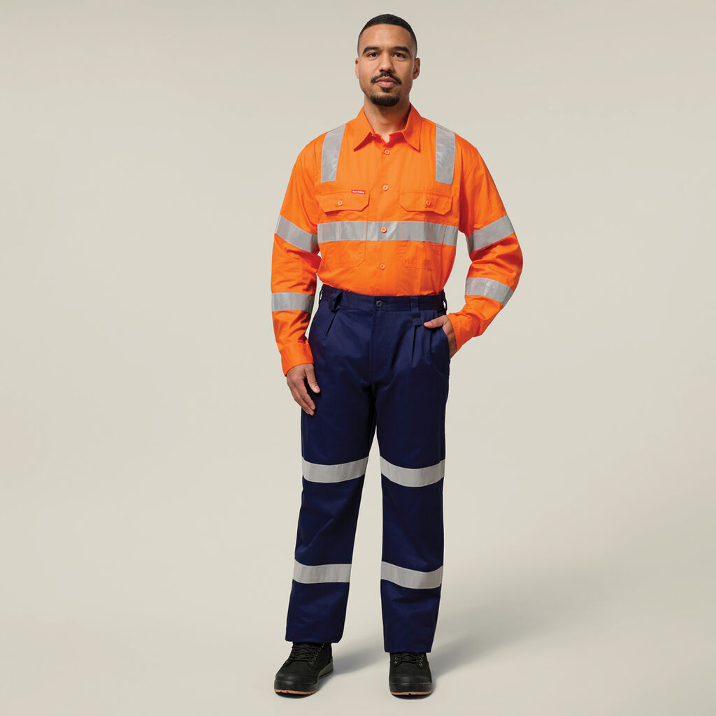 Long Sleeve  Hi-Vis Biomoton Taped shirt