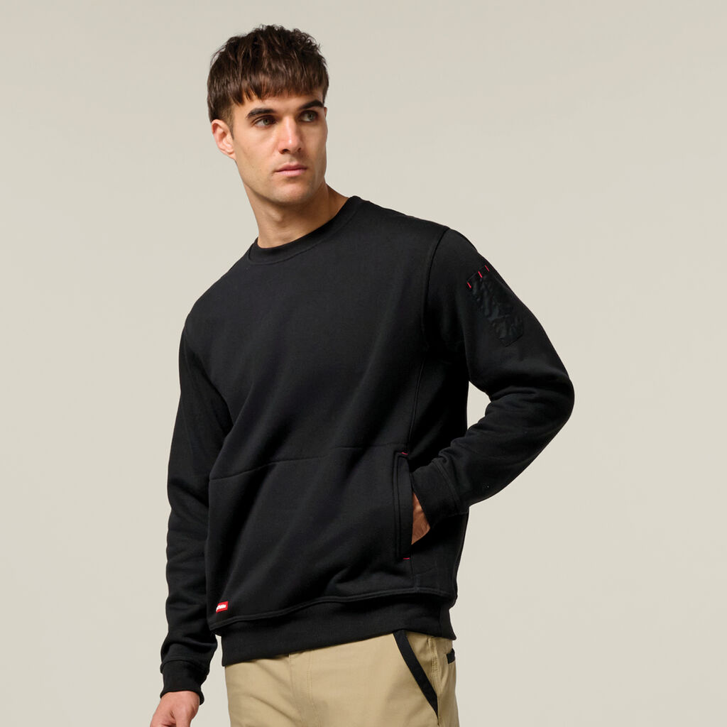 Crew Neck Fleece Jumper