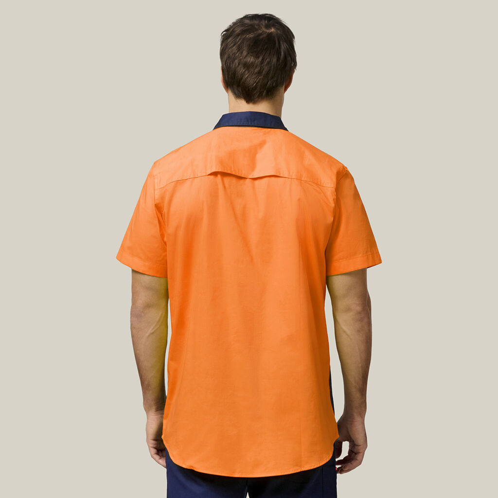 Core Hi-Vis 2 Tone Vented Short Sleeve Shirt