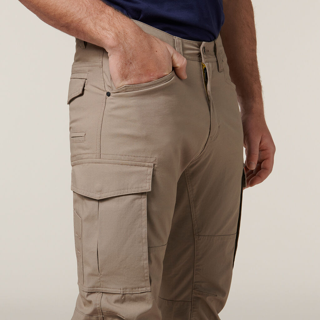 3056 Cuffed Cotton Cargo Work Pants