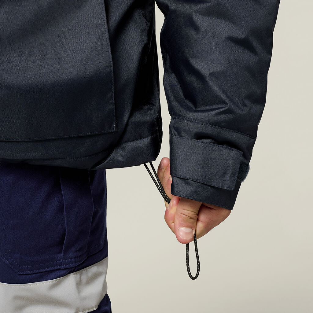 Core Hi-Vis 2 Tone Taped Quilted Waterproof Jacket