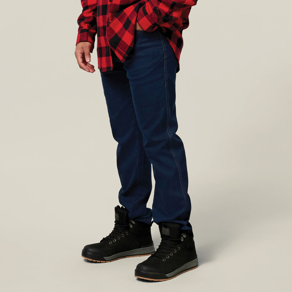 Mustang Regular Fit Stretch Work Jean - Blue/Black