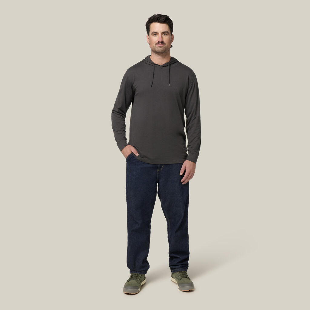 Heritage Long Sleeve Tee With Hood