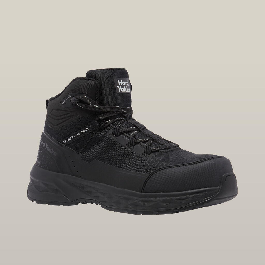X Range Mid Composite Toe Safety Boot - Black