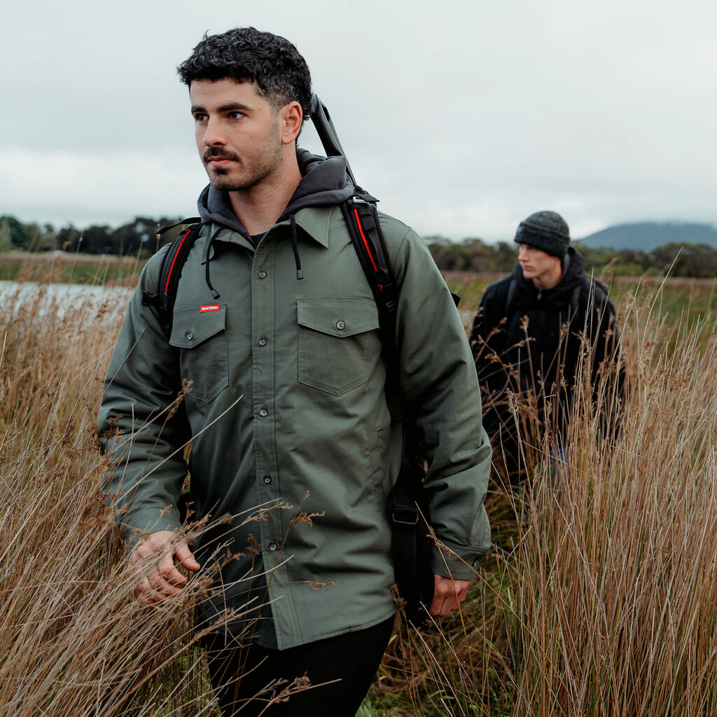 Quilted Solid Shacket
