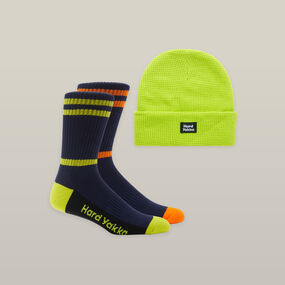 2 Pack Sock Beanie Bundle Pack
