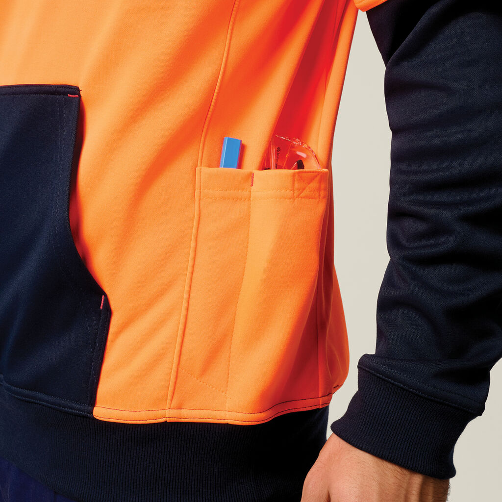 Hi-Vis 2 Tone Fleece Hoodie