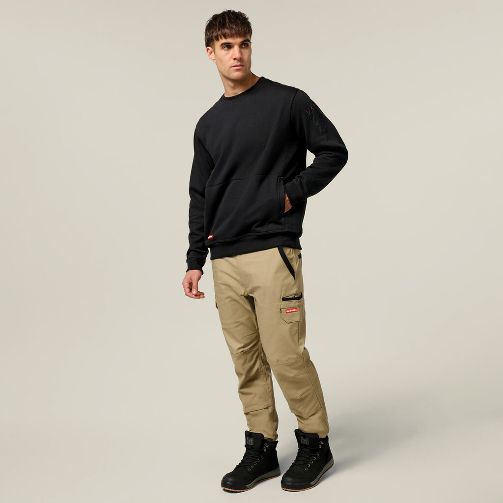 Crew Neck Fleece Jumper