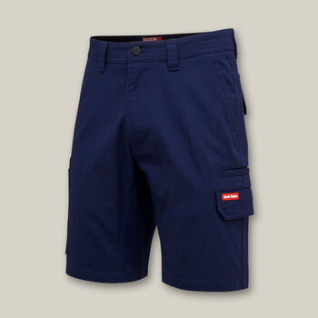 STRETCH CANVAS MID LENGTH CARGO WORK SHORT