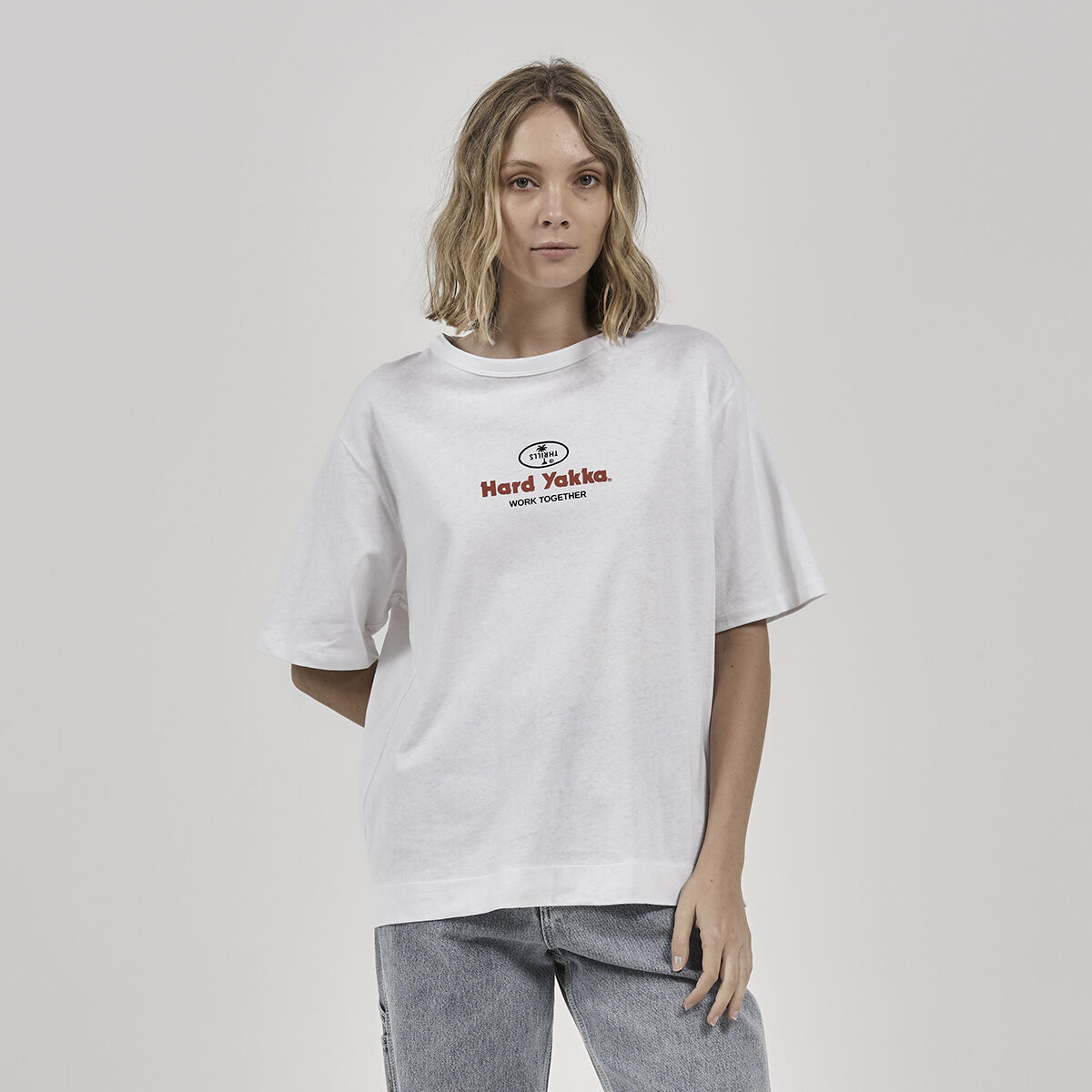 Hard Yakka x Thrills Union Box Tee | Hard Yakka Australia