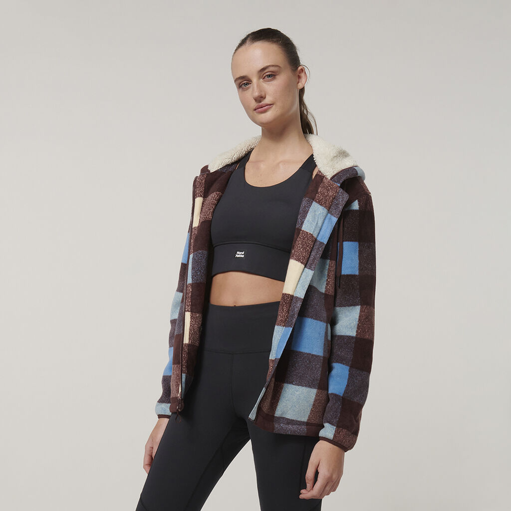 Womens Check Zoodie