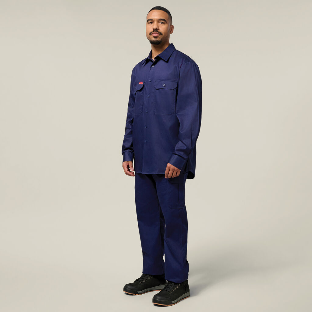 Cotton Drill Long Sleeve Shirt