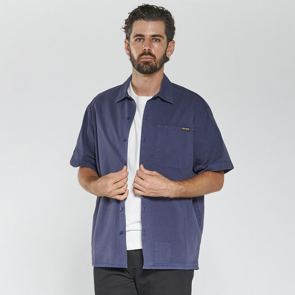 Hard Yakka x Thrills Short Sleeve Work Shirt