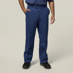 Permanent Press Plain Front Pant