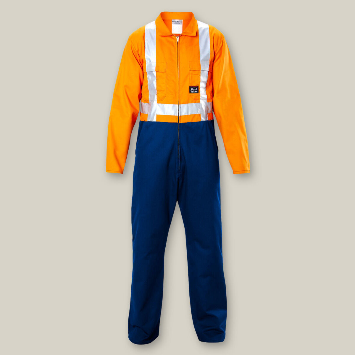 Day Night Cotton Zip Overall | Hard Yakka New Zealand