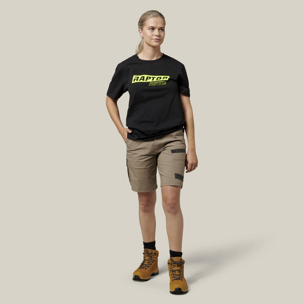 Women's 3056 Raptor Mid Length Work Short