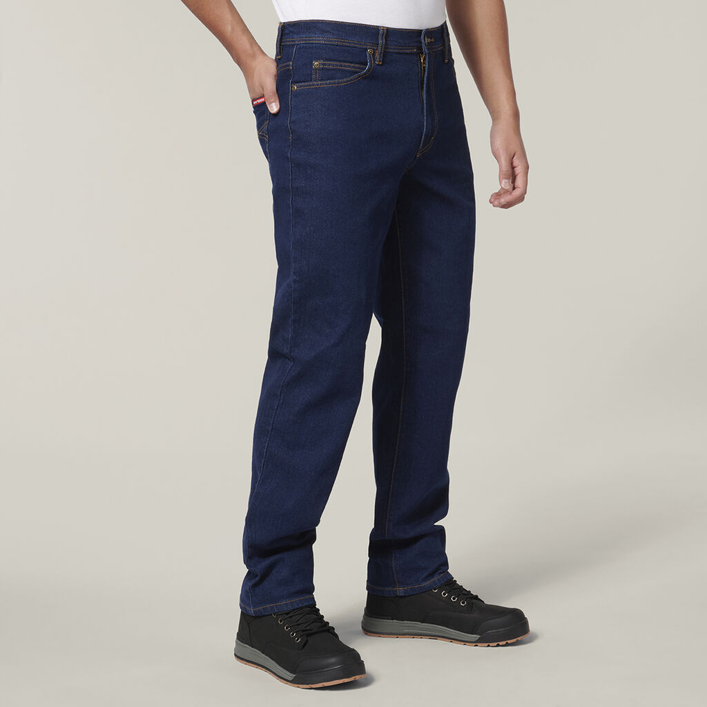 Straight Leg Stretch Denim Jean