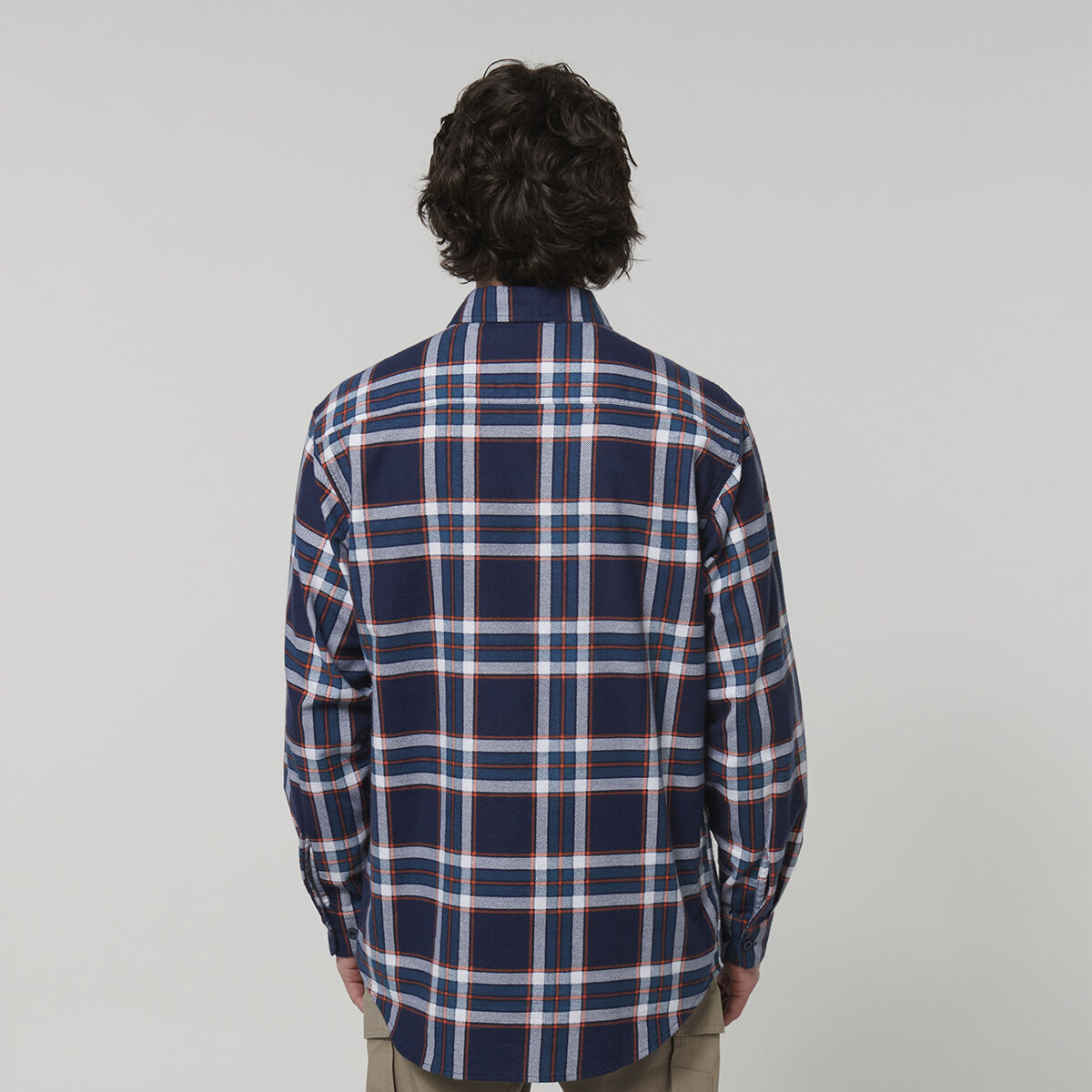 Long Sleeve Check Flannel | Hard Yakka Australia