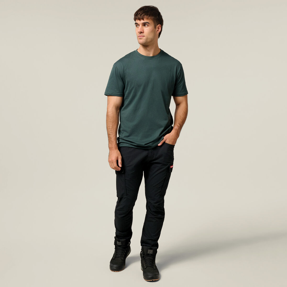 新品 ラッセルノ SKINNY CARGO PANTS (5/Lサイズ) Ⓗ 3056 Ripstop Slim Fit Cotton Cargo Pant | Hard Yakka New Zealand