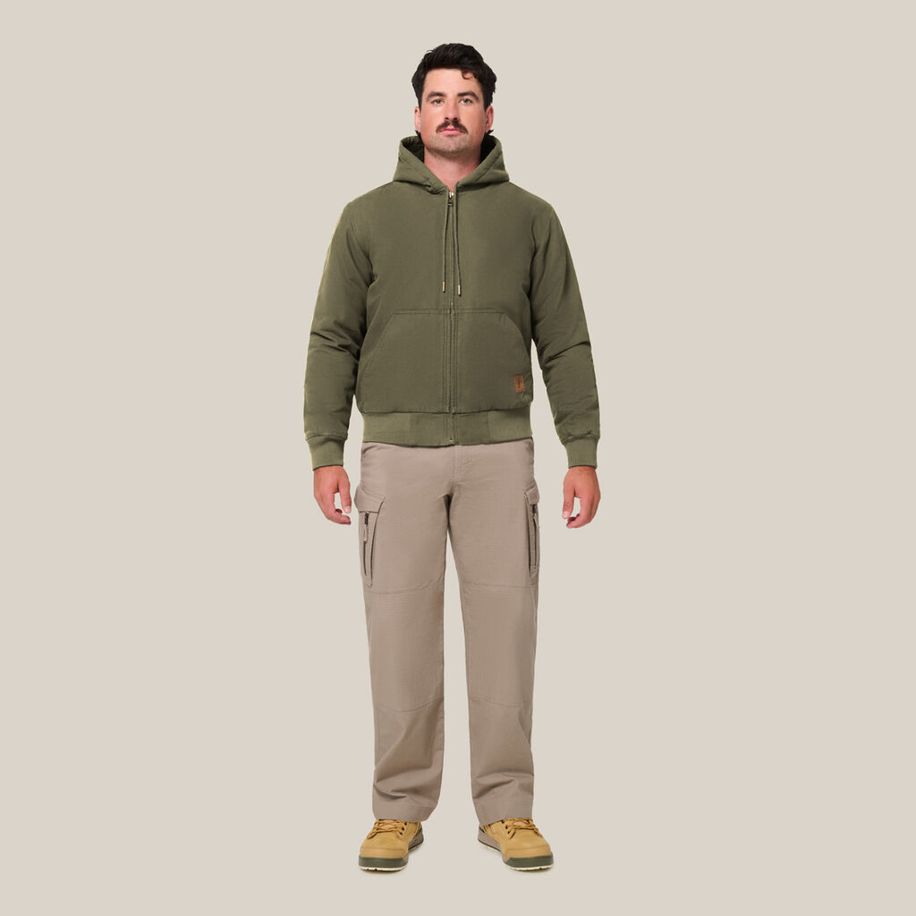 Heritage Canvas Bomber Jacket