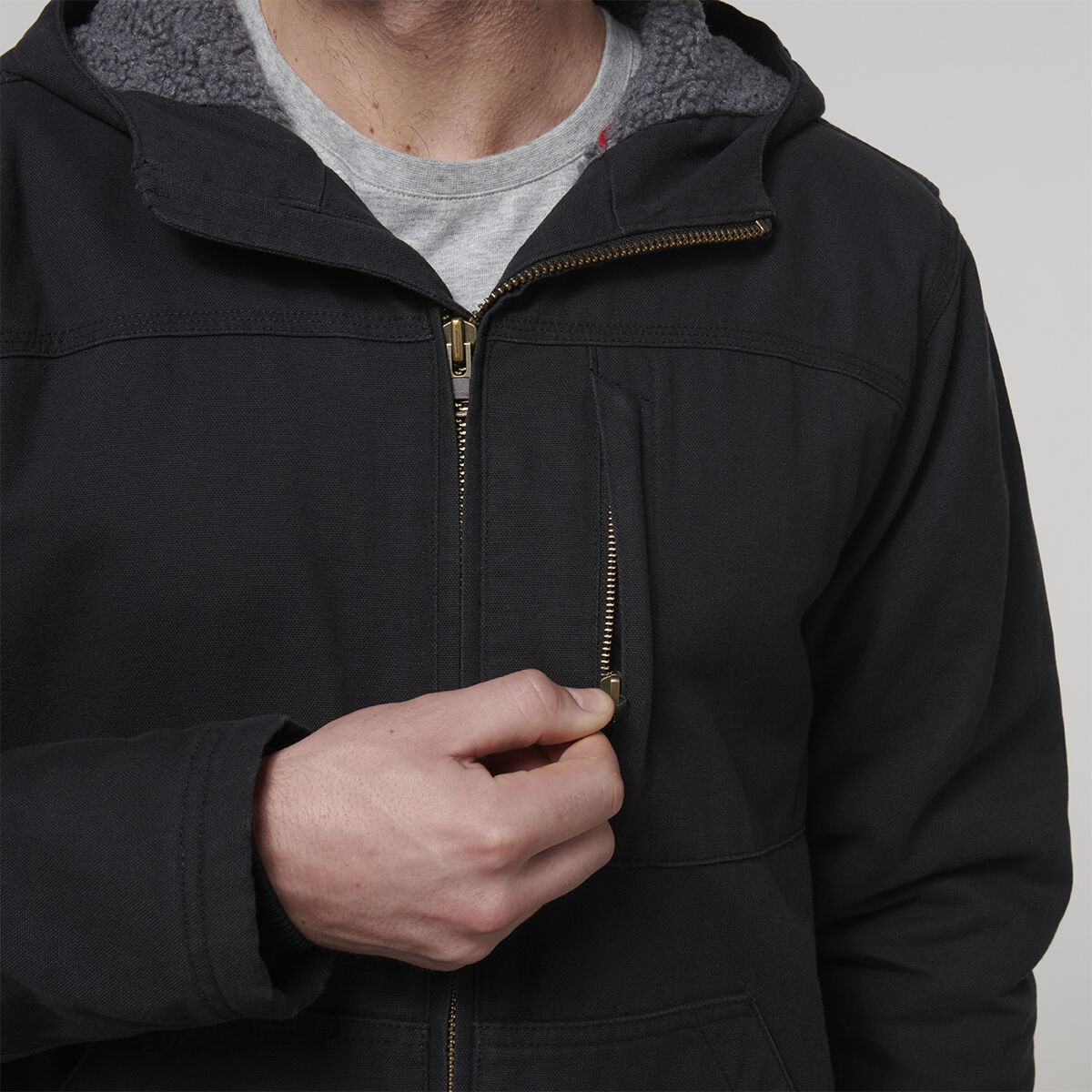 Heritage Canvas Hood Jacket