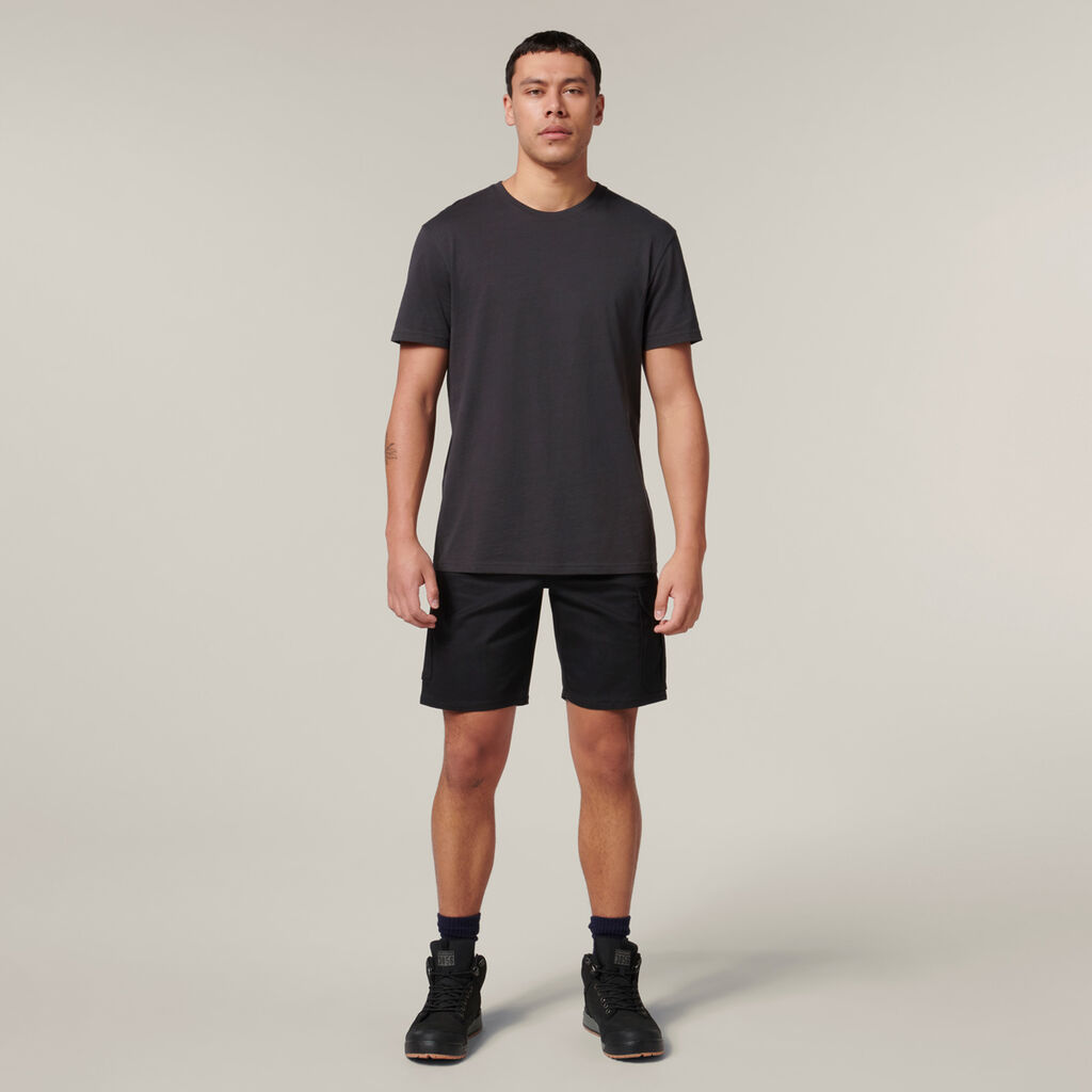 Core Relaxed Fit Stretch Cotton Work Cargo Short