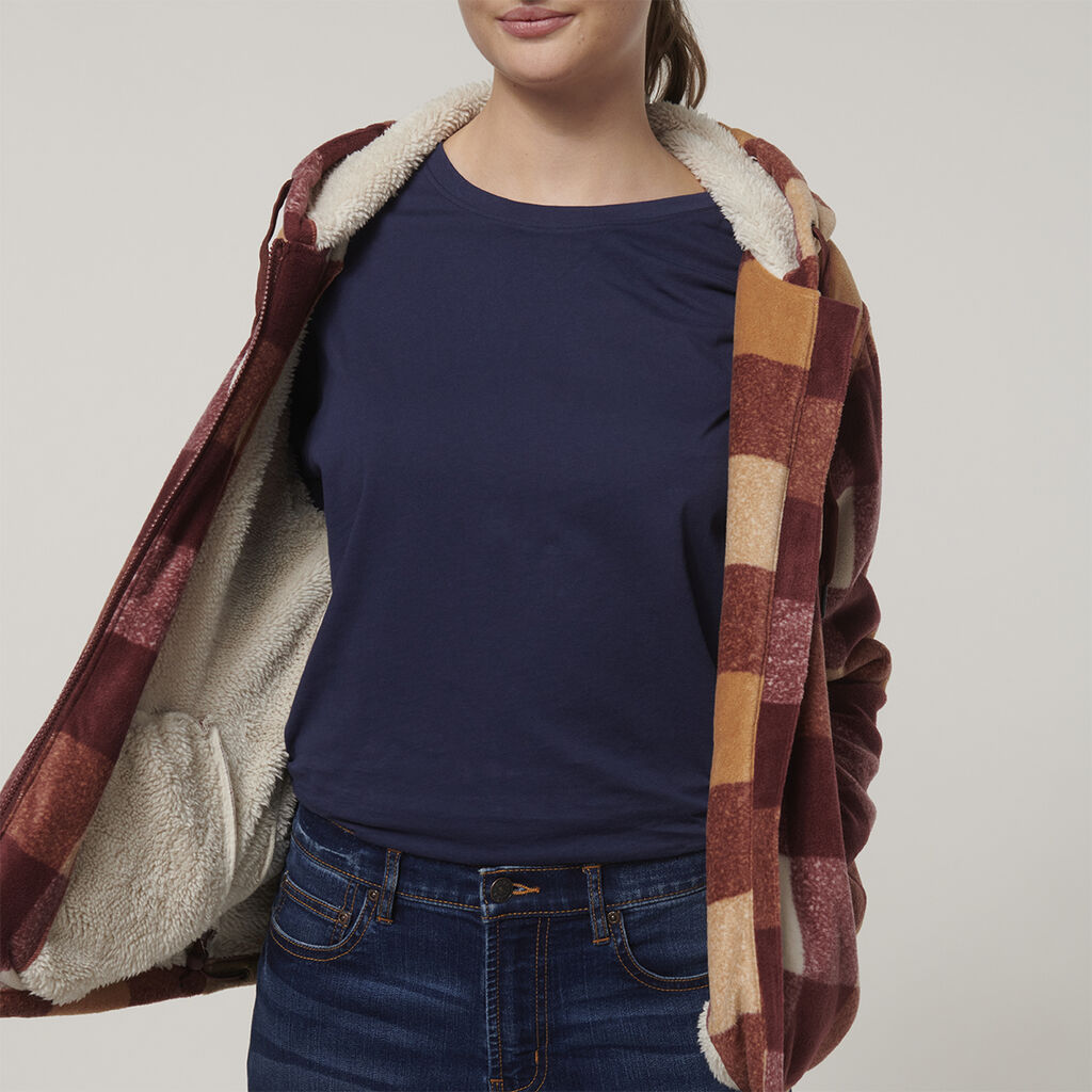 Womens Check Zoodie