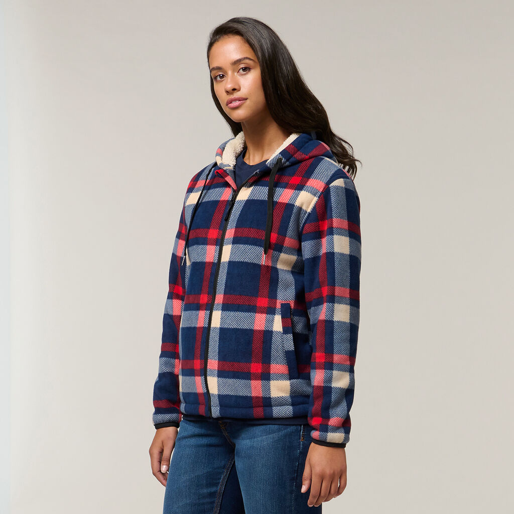 Womens Check Zoodie