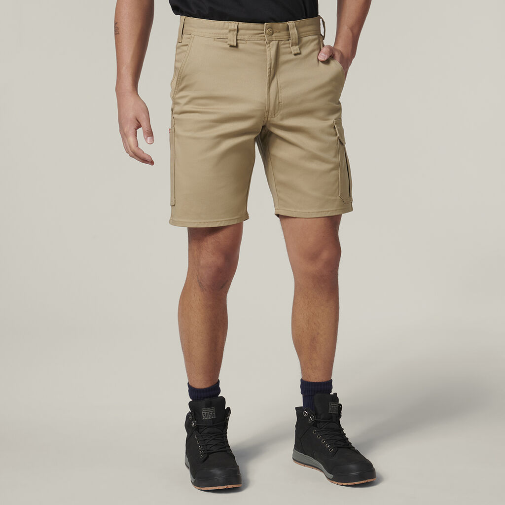 Core Relaxed Fit Stretch Cotton Work Cargo Short
