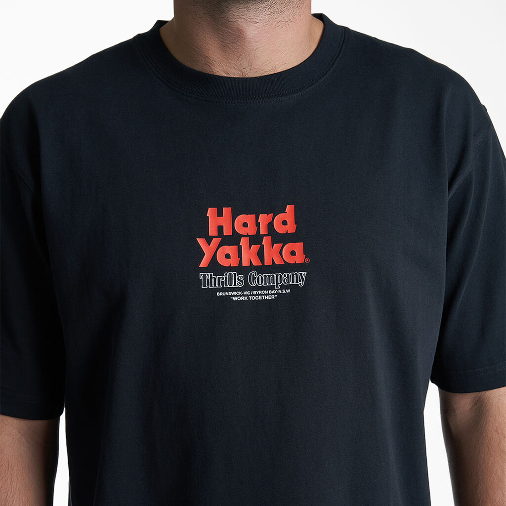 Hard Yakka X Thrills Stacked Oversize Tee