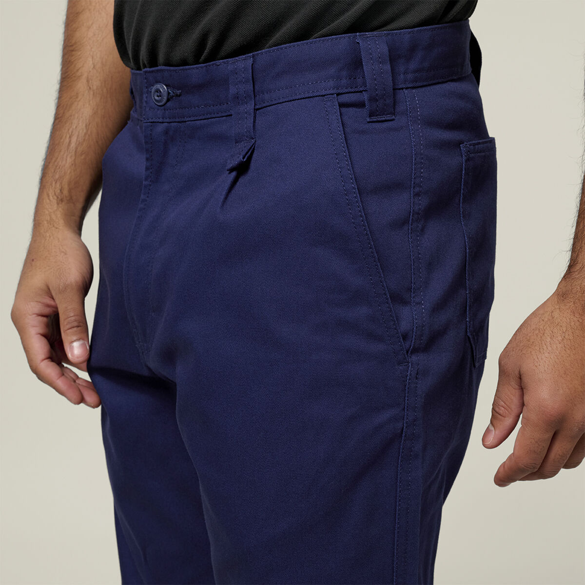 Core Pleated Front Cotton Drill Pant | Hard Yakka Australia