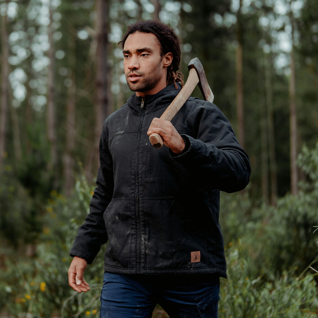 Heritage Canvas Hood Jacket