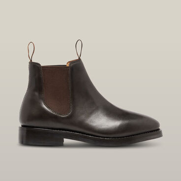 Mustang Signature Pull-up Leather Boot - Brown