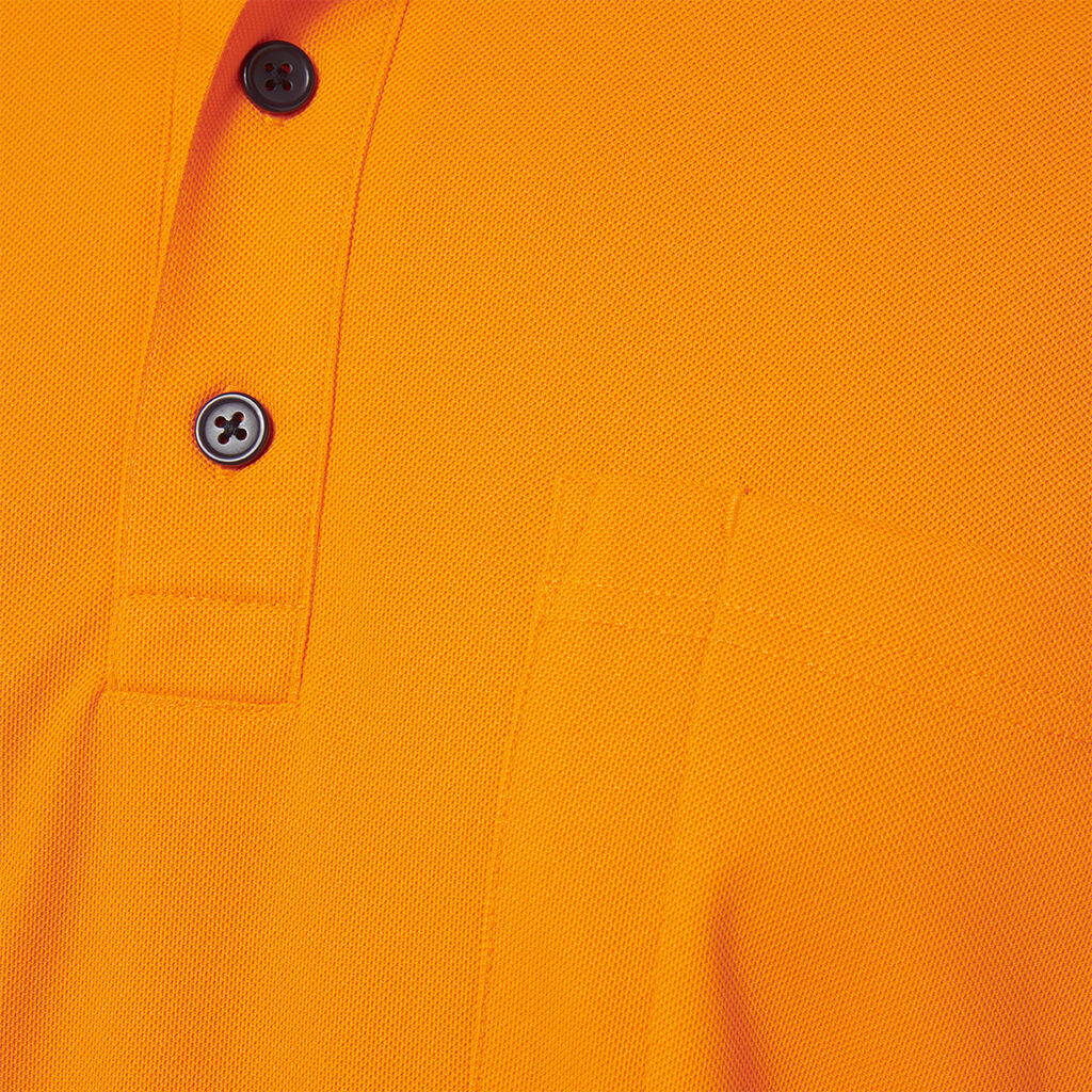 Mens Short Sleeve Hi Vis Polo