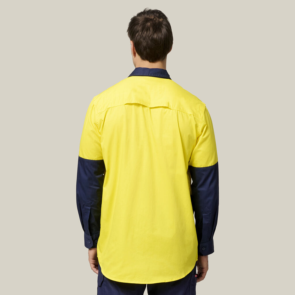 Core Hi-Vis 2 Tone Vented Long Sleeve Shirt