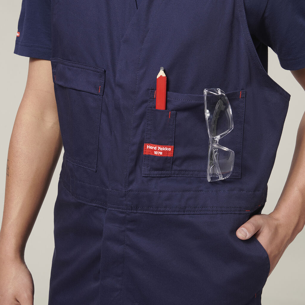 Action Back Cotton Overall